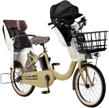 前後乗せ自転車